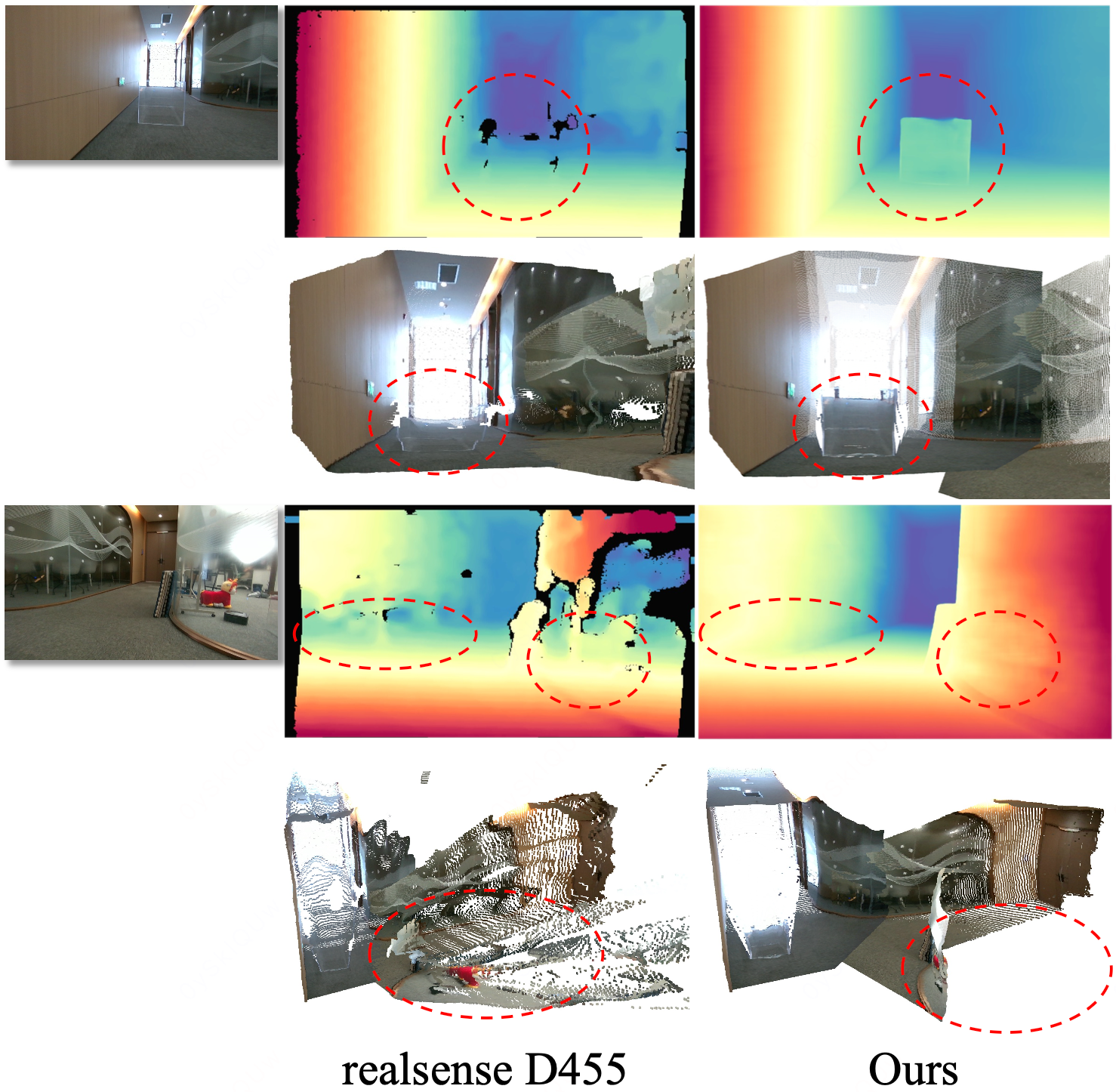 OptiGeo real-world optical scene result